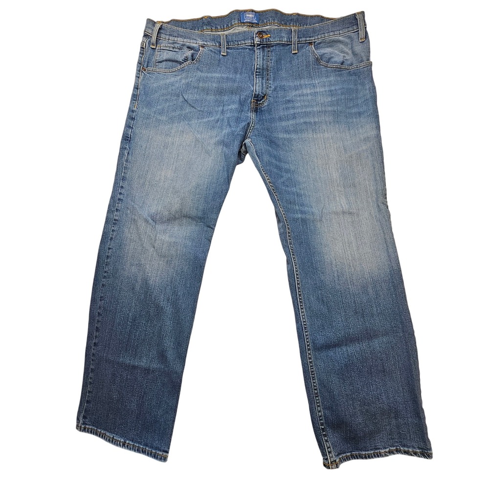 The Foundry Supply Co Mens FLX Denim Straight Leg Jeans‎ Blue 48x30 583-2015N